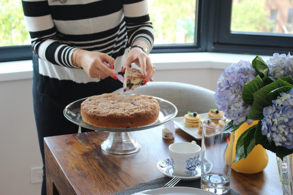 blueberry lemon crumb cake from the domesticated wolf 
