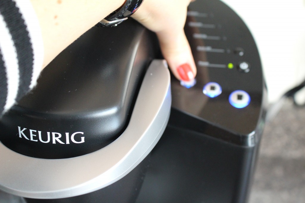 how to select the keurig setting you want to use