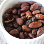 savory roasted almonds