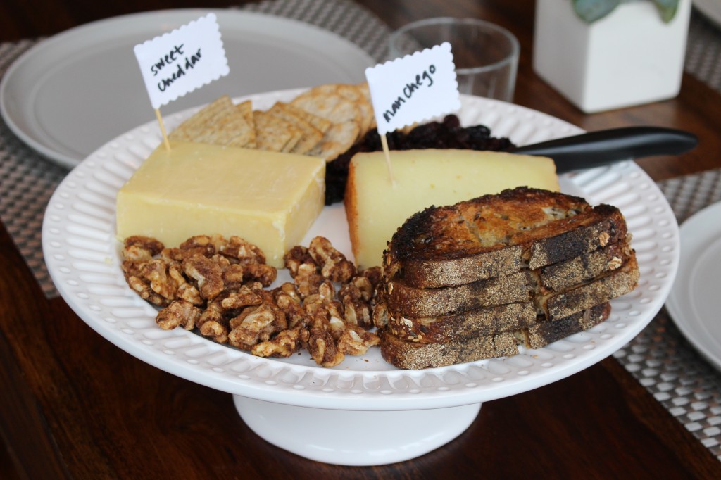 how to make a cheese platter at home