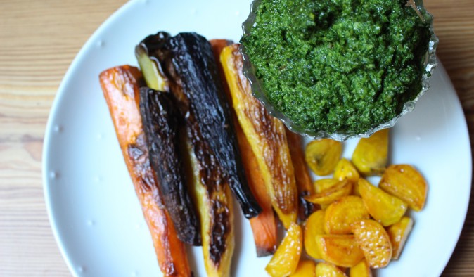 roasted heirloom carrots recipe