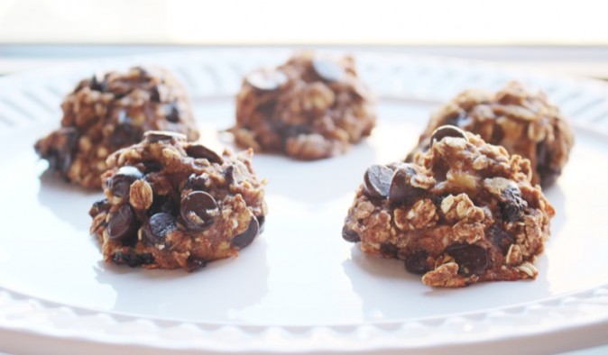 gluten free oatmeal banana cookies