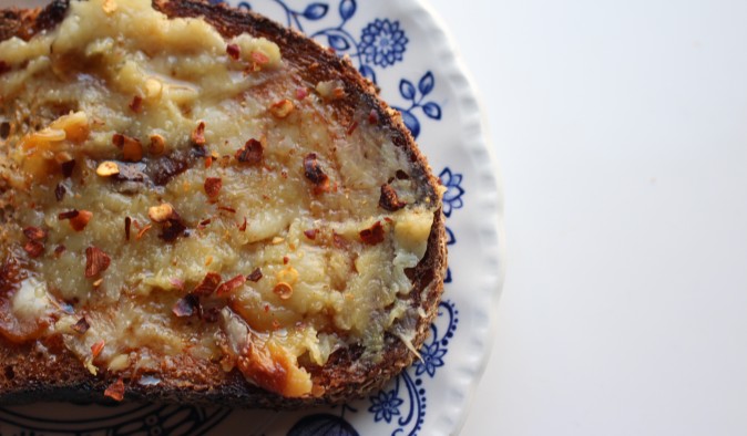 roasted garlic toast