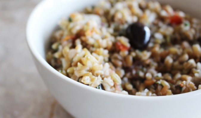 greek wheat berry salad recipe