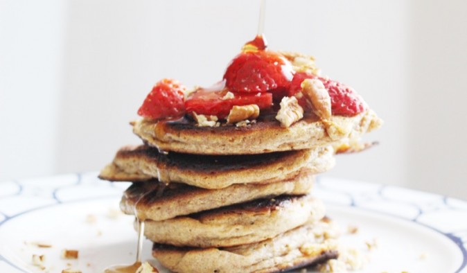 whole wheat ricotta pancakes