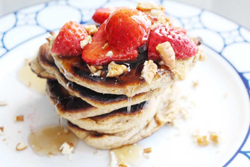 recipe for whole wheat ricotta pancakes