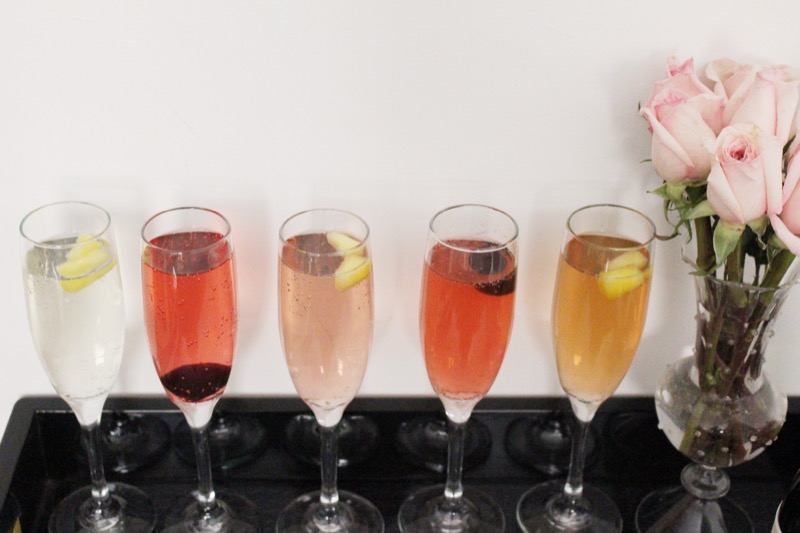 fresh fruit mimosas