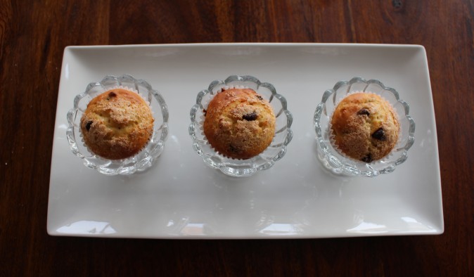 greek yogurt chocolate chip muffins