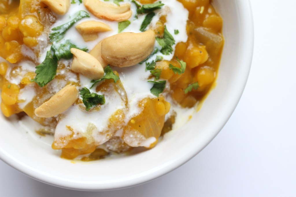 curried lentil soup | the domesticated wolf