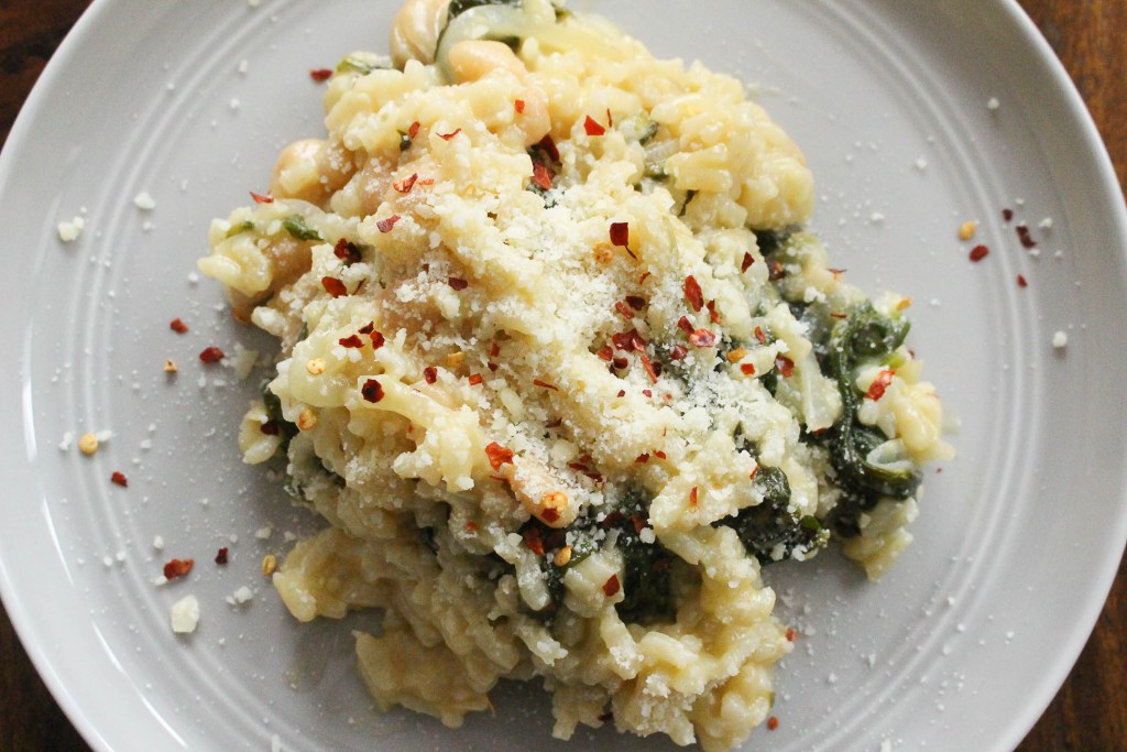 Spinach Risotto | The Domesticated Wolf