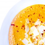 tomato pesto soup || the domesticated wolf