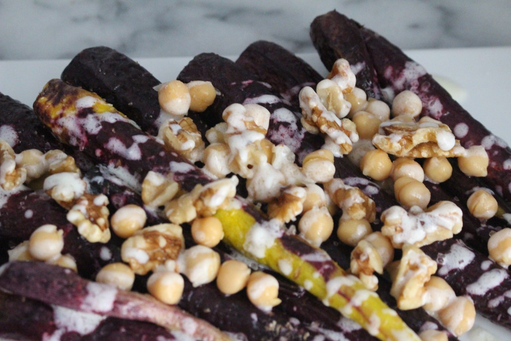 heirloom carrot salad || the domesticated wolf