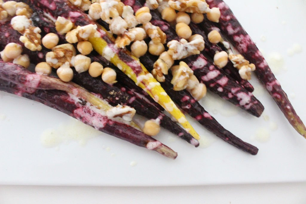 purple carrot salad || the domesticated wolf