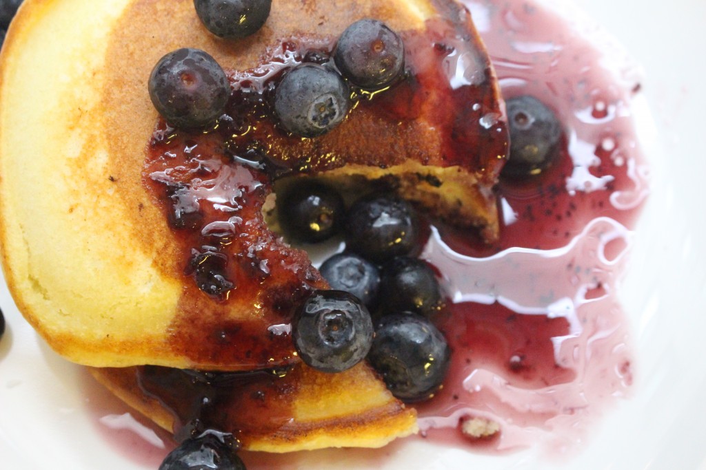 blueberry pancakes