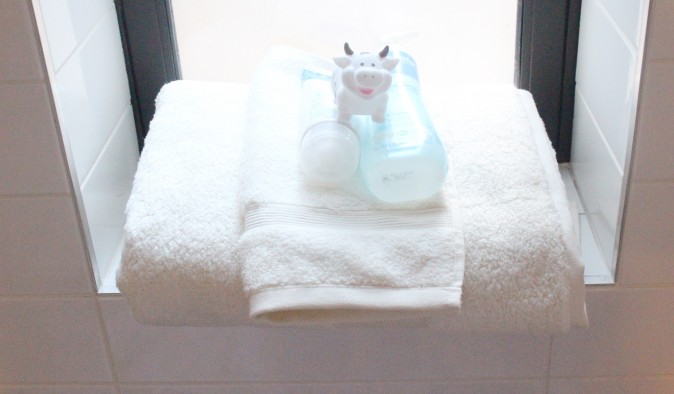 soft bath towels for babies || the domesticated wolf